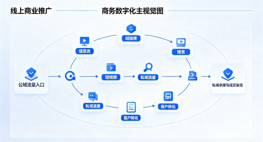道里区线上商业推广怎么做？全域流量闭环搭建与低成本转化实战指南